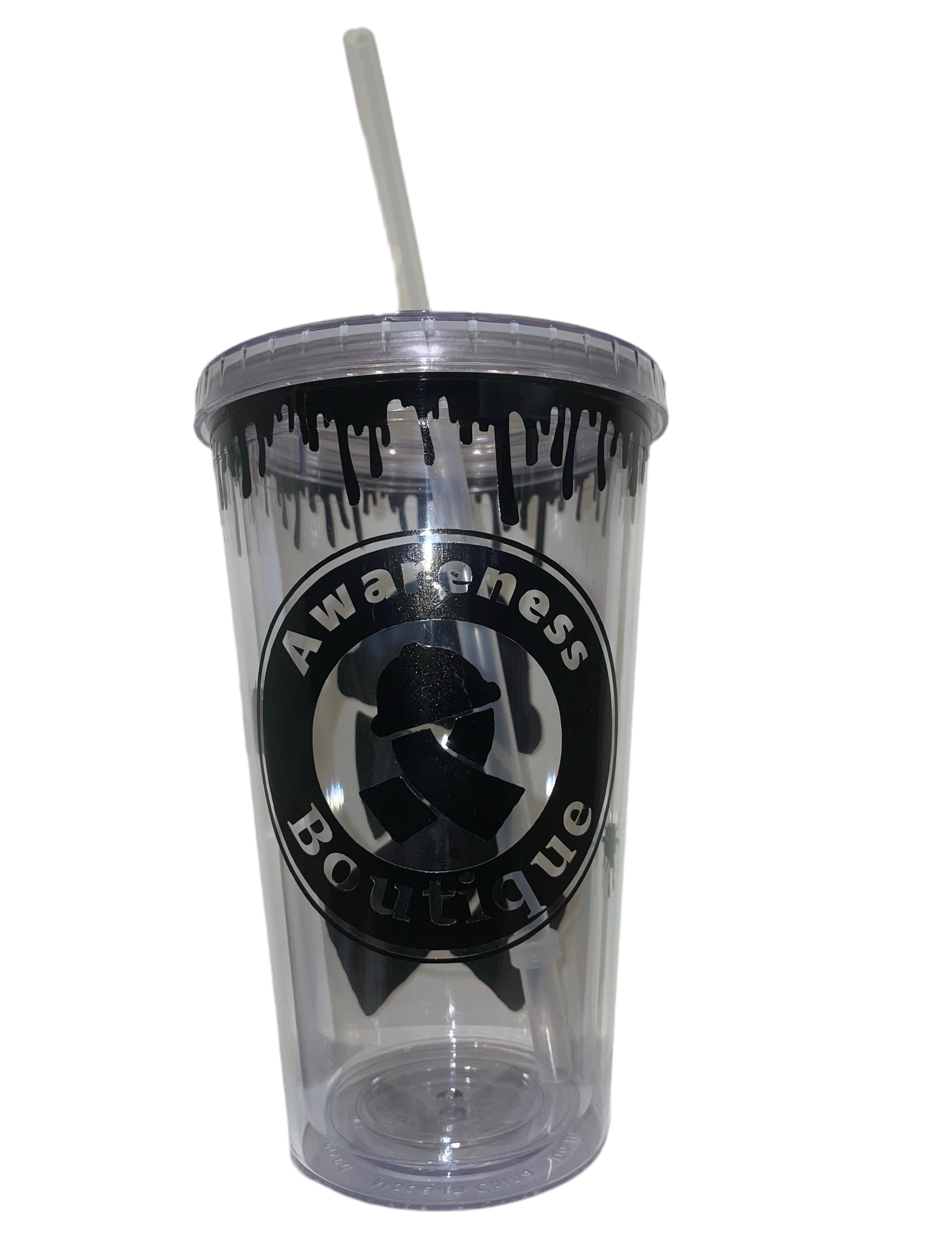 Black Ribbon Tumbler