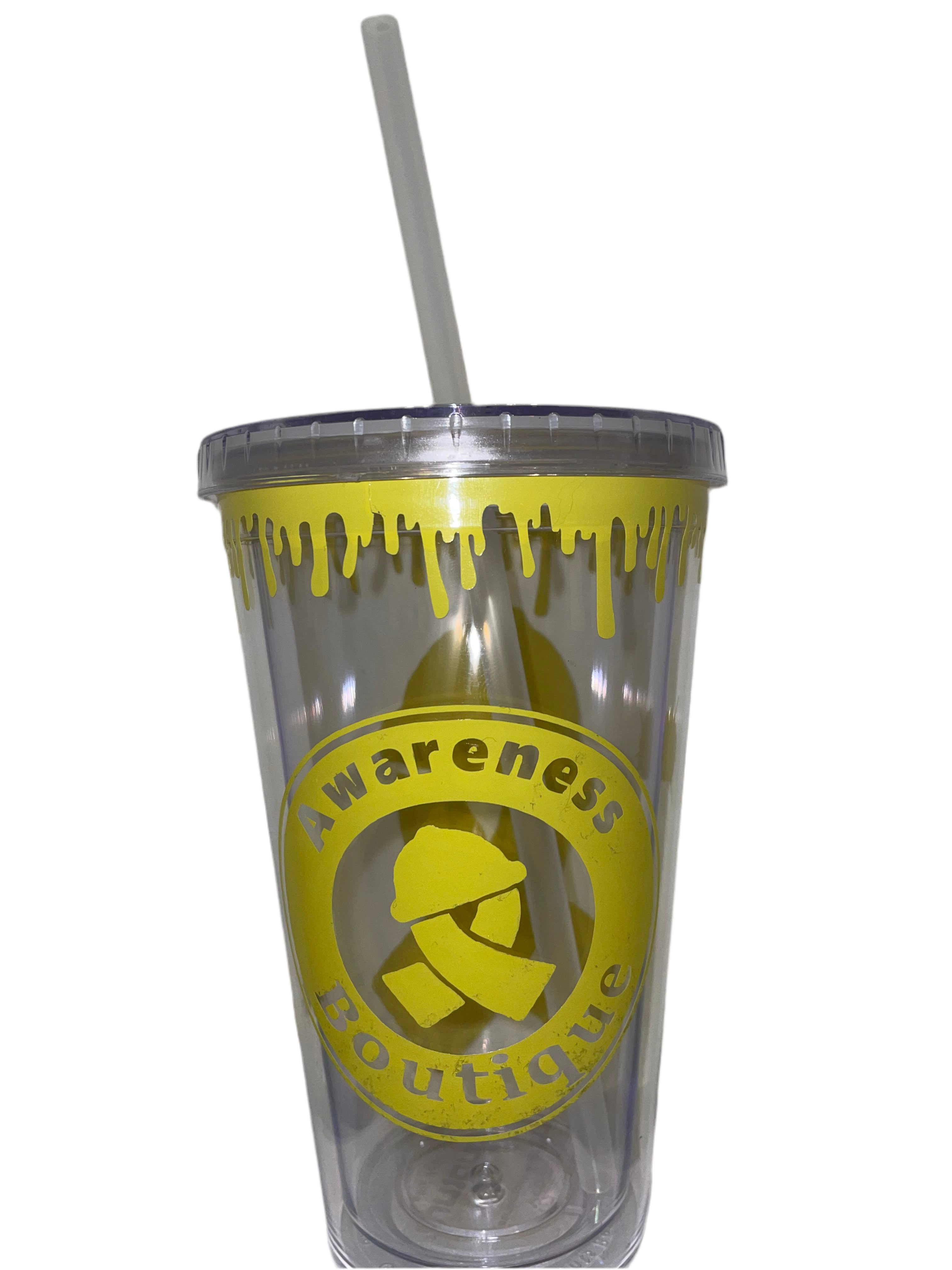 Yellow Ribbon Tumbler