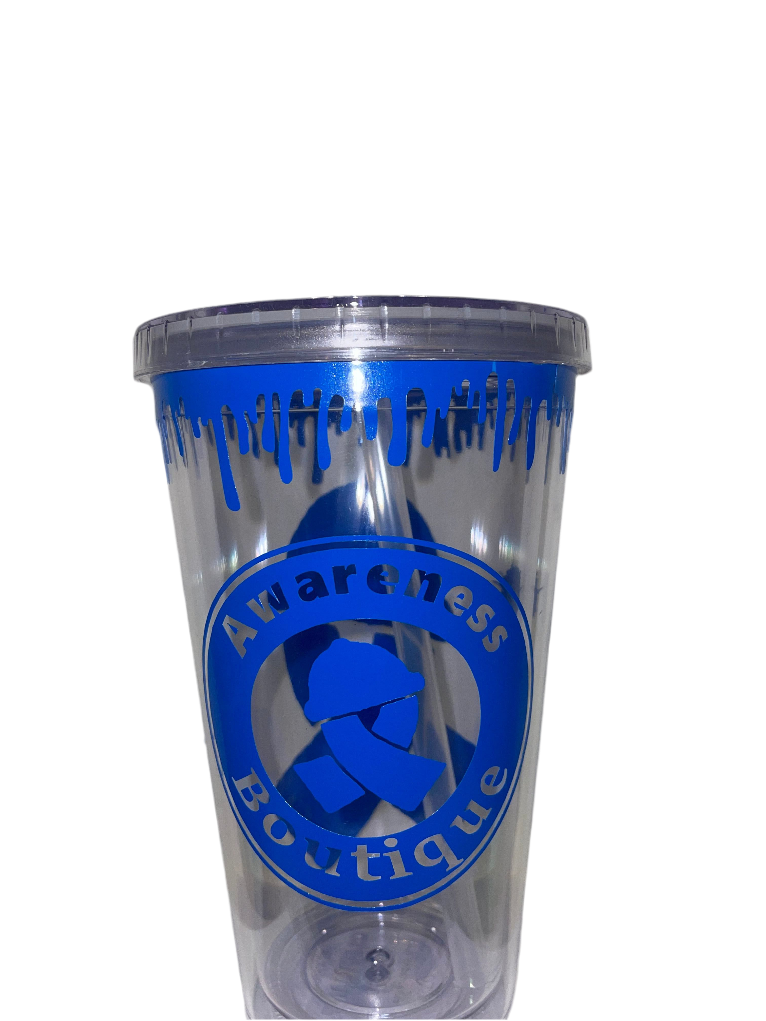 Blue Ribbon Tumbler
