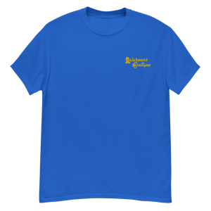 Yellow Ribbon Embroidered Tee - Awareness Boutique