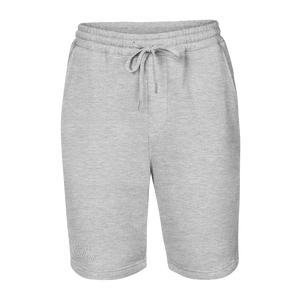 Grey Ribbon Fleece Shorts - Awareness Boutique