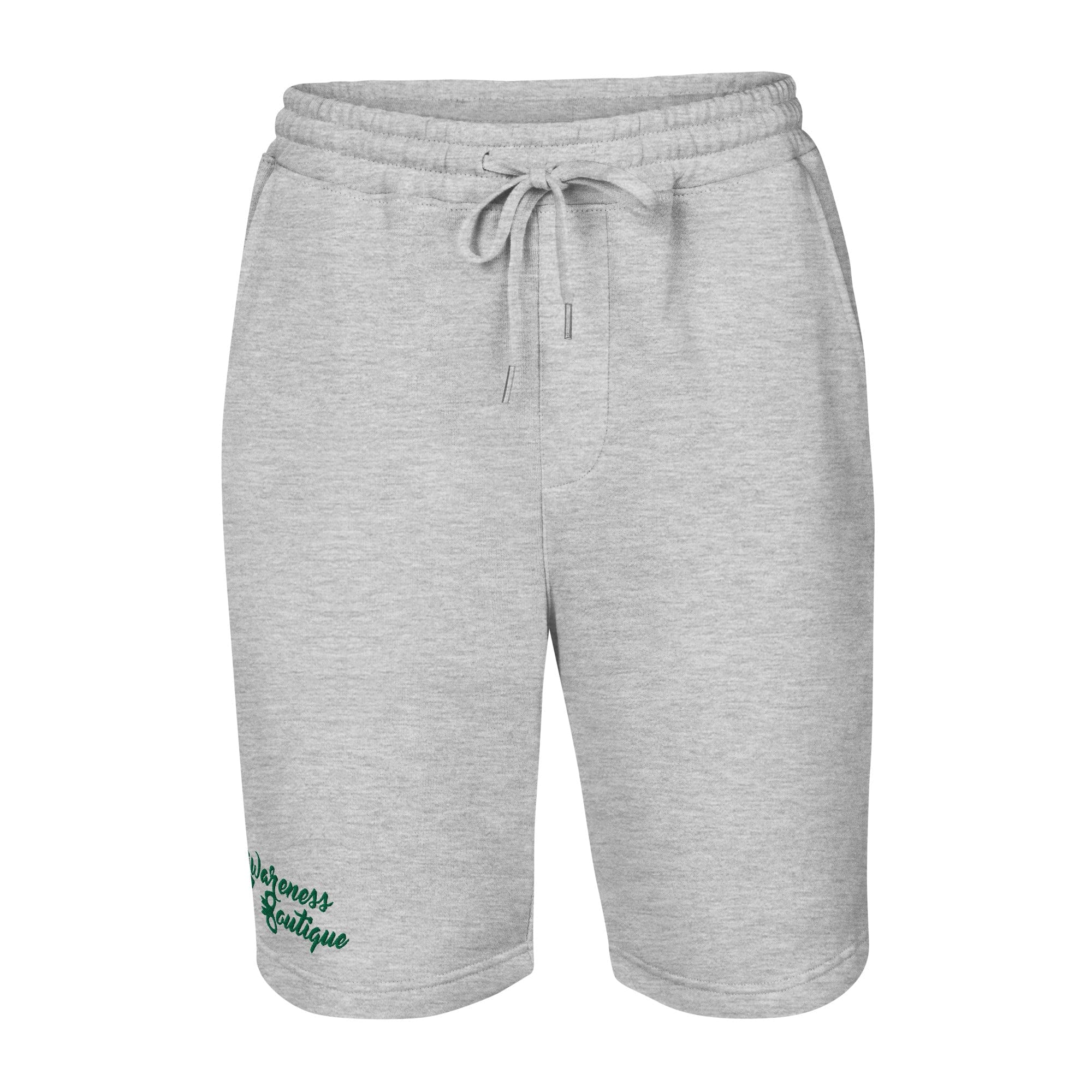 Green Ribbon Fleece Shorts - Awareness Boutique