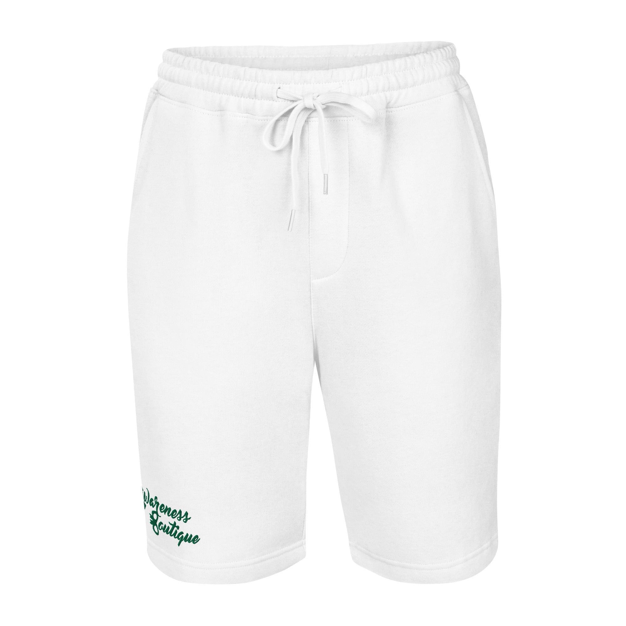 Green Ribbon Fleece Shorts - Awareness Boutique