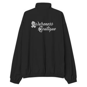 Awareness Boutique Recycled Tracksuit Jacket {Embroidered Logo} - Awareness Boutique