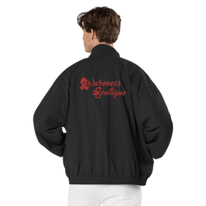 Awareness Boutique Red Ribbon Recycled Tracksuit Jacket - Awareness Boutique
