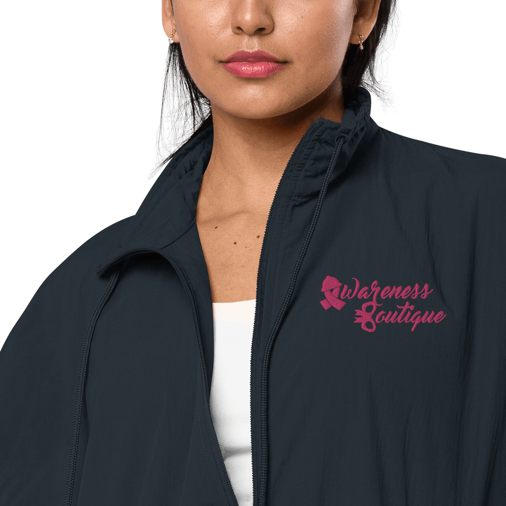 Awareness Boutique Pink Ribbon Recycled Tracksuit Jacket - Awareness Boutique
