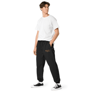 Awareness Boutique Gold Ribbon Recycled Tracksuit Pants - Awareness Boutique